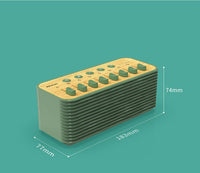 HKM-791315 Adjustable Dual Speaker System for Home Relaxation and Sound Therapy