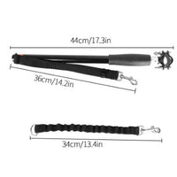 HKM-7913405 Adjustable Bicycle Dog Leash with Environmentally Friendly Handle and Stainless Steel Support