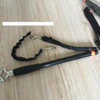 HKM-7913405 Adjustable Bicycle Dog Leash with Environmentally Friendly Handle and Stainless Steel Support