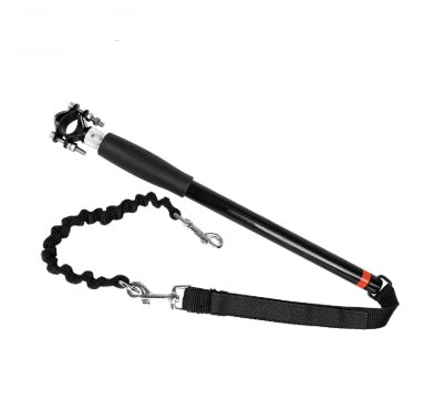 HKM-7913405 Adjustable Bicycle Dog Leash with Environmentally Friendly Handle and Stainless Steel Support