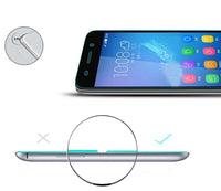 HKM-791379 Tempered Glass Screen Protector for iPhone 4, 5, 5s, 6, 6s, 7 Plus Models