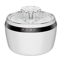 HKM-791443 Automatic 304 Stainless Steel Cat Water Dispenser with Temperature Control