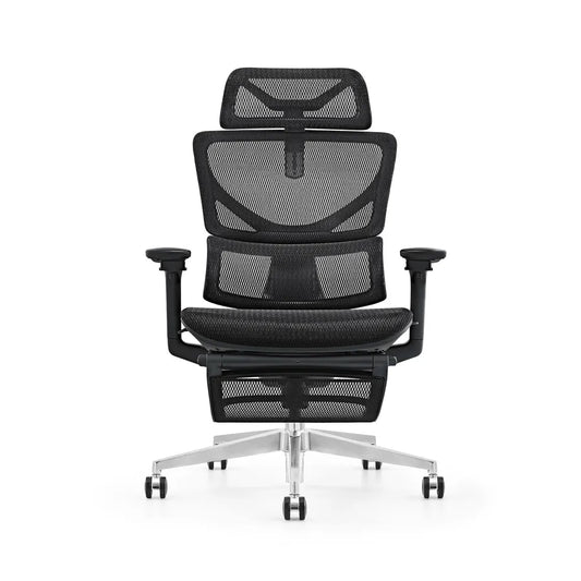 HKM-791443 Ergonomic 4D Armrest Lumbar Support Mesh Office Chair with Adjustable Backrest