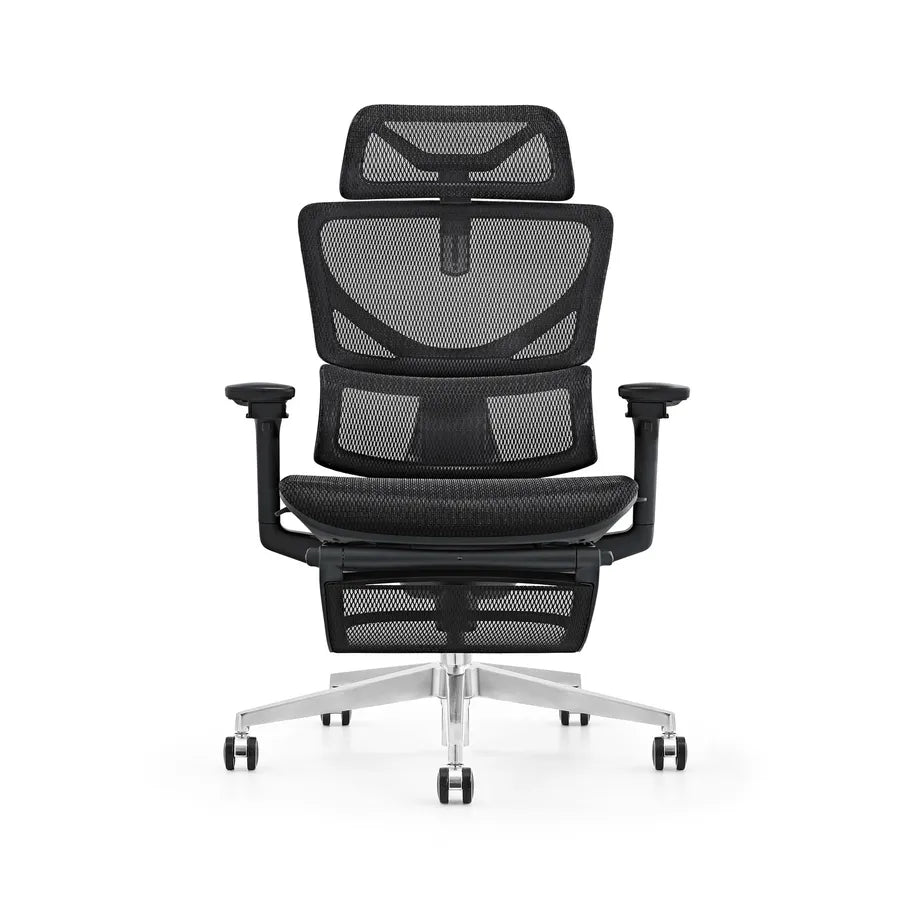 HKM-791443 Ergonomic 4D Armrest Lumbar Support Mesh Office Chair with Adjustable Backrest