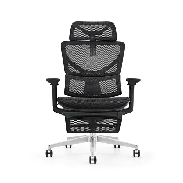 HKM-791443 Ergonomic 4D Armrest Lumbar Support Mesh Office Chair with Adjustable Backrest