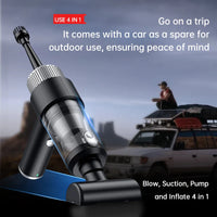 HKM-791571 Portable 3-in-1 Wireless Handheld Vacuum Cleaner for Cars and Home Use