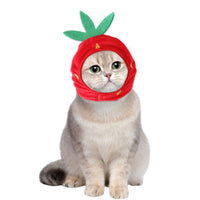 HKM-7915837 Cartoon-Style Plush Pet Hat for Cats and Dogs - Average Size Curly Hair Design