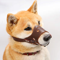 HKM-7916861 Dog Muzzle for Anti-Barking and Bite Prevention – Adjustable Mouth Cover for Small, Medium, and Large Breeds