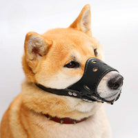 HKM-7916861 Dog Muzzle for Anti-Barking and Bite Prevention – Adjustable Mouth Cover for Small, Medium, and Large Breeds