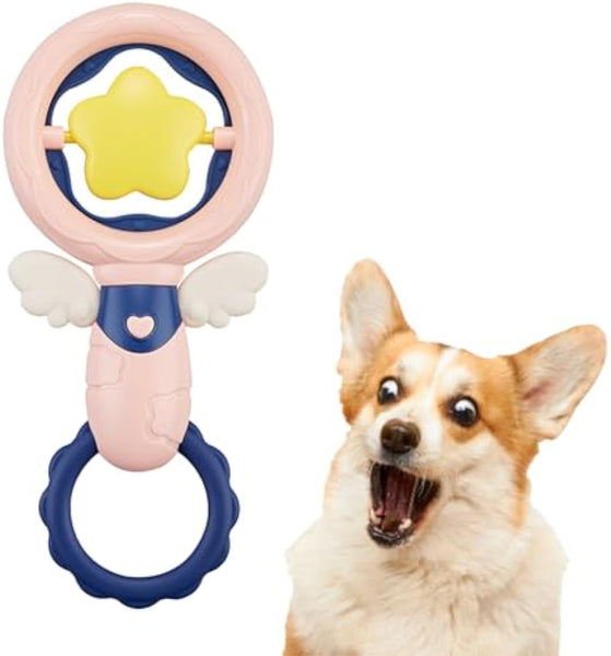 HKM-7917757 Durable Interactive Dog Chew Toys with Squeaker for Large Breeds - Dental Cleaning and Oral Health Solutions