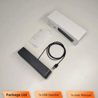 HKM-791827 Mini USB Speaker HK5008 - Compact 3W Stereo Sound with Plug-and-Play Functionality
