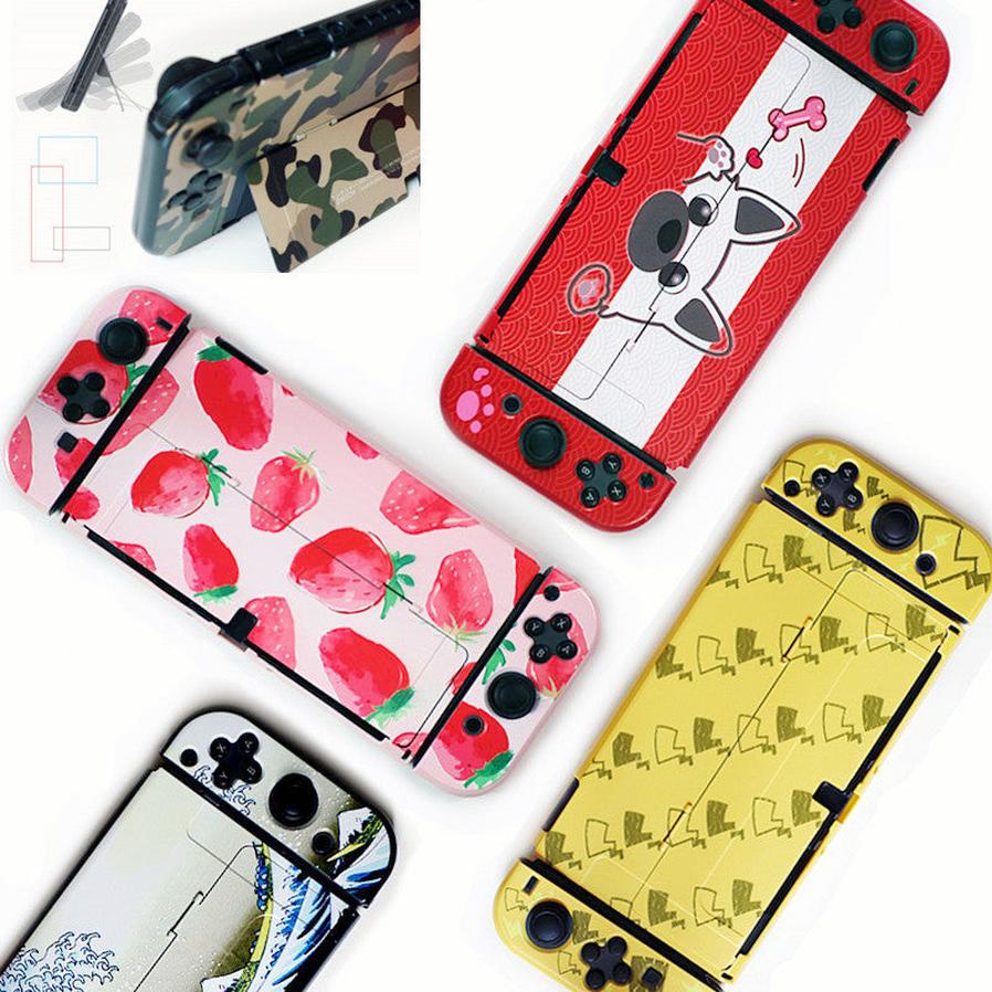 HKM-791891 Nintendo Switch OLED Hard Crystal Shell Case with Anti-Scratch and Waterproof Features