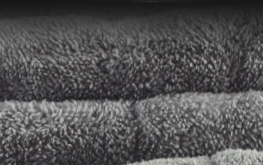 HKM-7919421 Cozy Small Medium Dog House Bed in Warm PP Cotton & Plush - Dark Gray, Red, Yellow Options