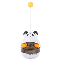 HKM-7920189 Interactive Cat Feeder Toy with Sounding Bell for Indoor Fun and Exercise