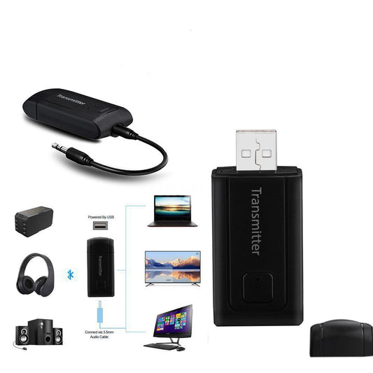 HKM-792019 Wireless Audio Bluetooth Transmitter with Mute Function and 10m Range