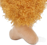 HKM-7920829 Durable Plush Chicken Drumstick Pet Chew Toy for Dogs - Soft, Sound-Activated, and Eco-Friendly