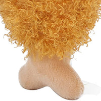 HKM-7920829 Durable Plush Chicken Drumstick Pet Chew Toy for Dogs - Soft, Sound-Activated, and Eco-Friendly