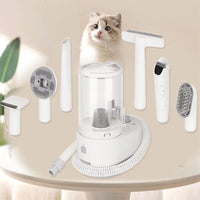 HKM-792083 Pet Grooming Kit with Vacuum Electric Trimmer and Hair Dryer for Cats