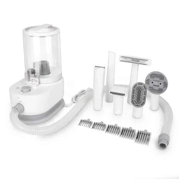 HKM-792083 Pet Grooming Kit with Vacuum Electric Trimmer and Hair Dryer for Cats