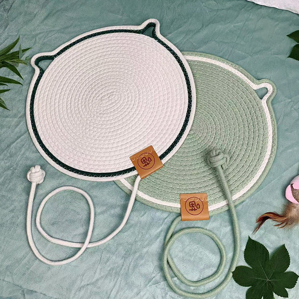 HKM-7921213 Durable Rattan Cat Mat in Multiple Colors for Comfort and Style