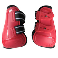 HKM-7924797 PU Hard Shell Horse Leg Guards - Available in Multiple Colors and Sets