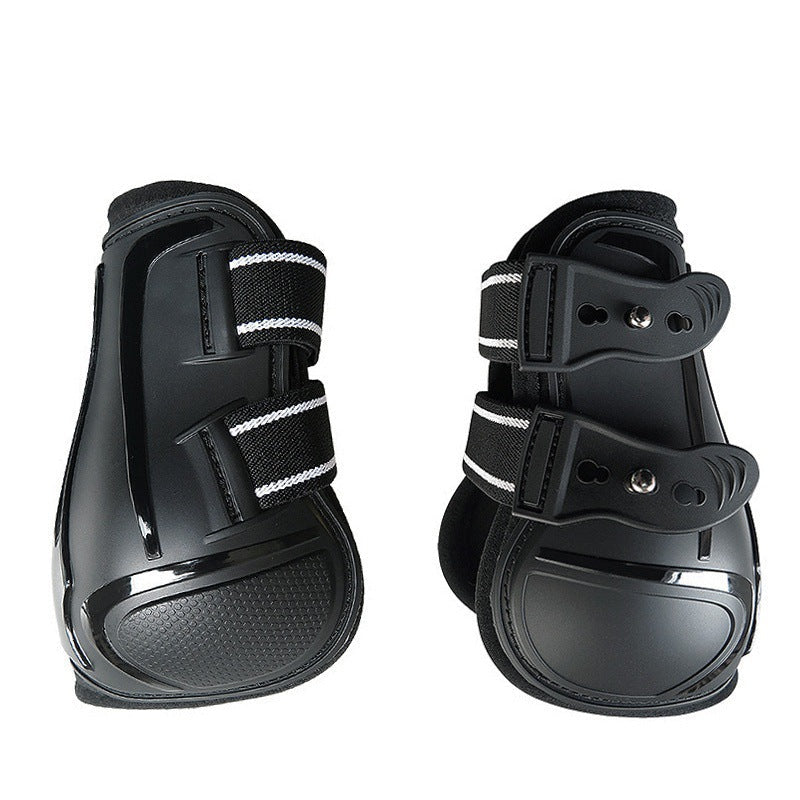HKM-7924797 PU Hard Shell Horse Leg Guards - Available in Multiple Colors and Sets