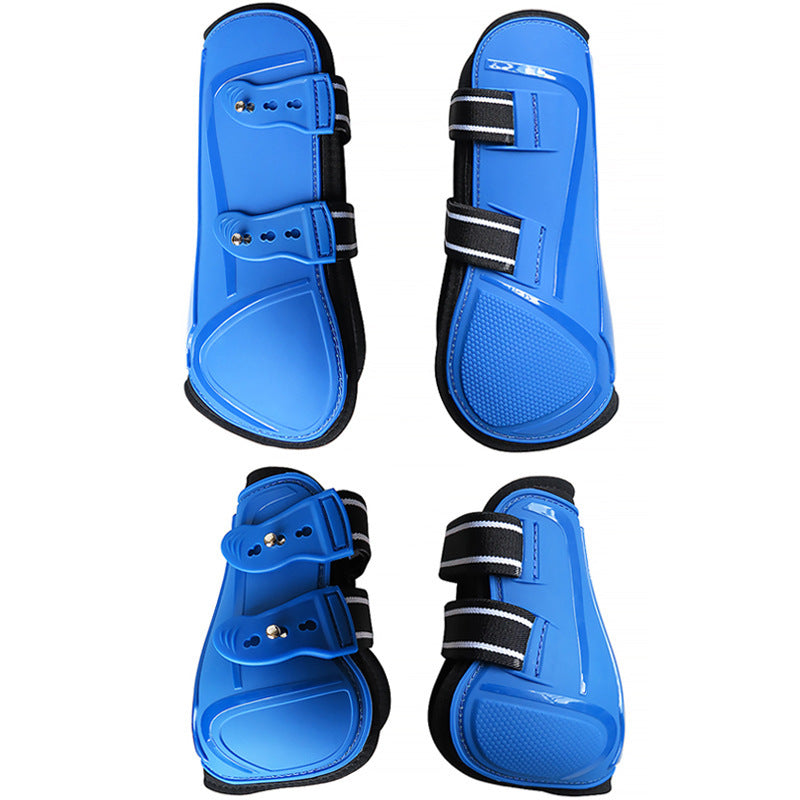 HKM-7924797 PU Hard Shell Horse Leg Guards - Available in Multiple Colors and Sets