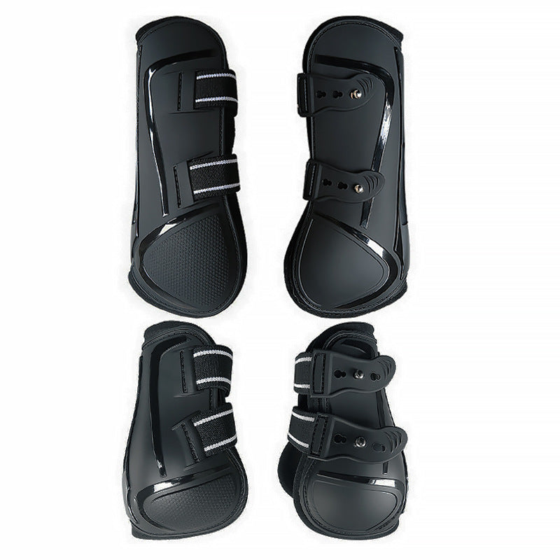 HKM-7924797 PU Hard Shell Horse Leg Guards - Available in Multiple Colors and Sets