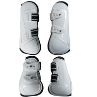HKM-7924797 PU Hard Shell Horse Leg Guards - Available in Multiple Colors and Sets
