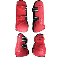 HKM-7924797 PU Hard Shell Horse Leg Guards - Available in Multiple Colors and Sets