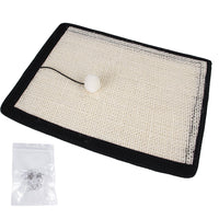HKM-7925309 Cat Scratch Board with Sisal Pad for Furniture Protection and Nail Trimming