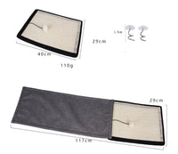 HKM-7925309 Cat Scratch Board with Sisal Pad for Furniture Protection and Nail Trimming