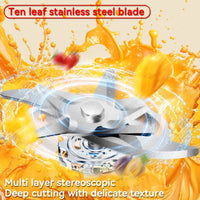 HKM-792723 Portable Wireless USB Rechargeable Mini Handheld Orange Juice Extractor and Blender