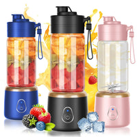 HKM-792723 Portable Wireless USB Rechargeable Mini Handheld Orange Juice Extractor and Blender