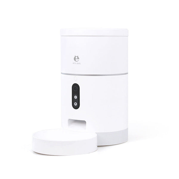HKM-7928893 WiFi & Video Automatic Pet Feeder with Adjustable Serving Size and Medium Dry Food Compatibility