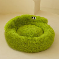 HKM-7929149 Warm and Cozy Nest for Cats and Small Dogs, All-Season Pet Bed, Easy to Clean Teddy Mat