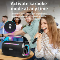HKM-792979 Portable Wireless Bluetooth Speaker with Hi-Fi Stereo Sound and Amplifier Function
