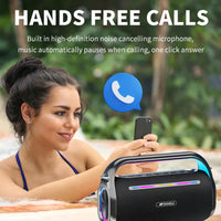 HKM-792979 Portable Wireless Bluetooth Speaker with Hi-Fi Stereo Sound and Amplifier Function
