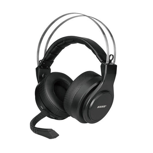 HKM-793043 Wireless Gaming Headset with Microphone - 12H Battery Life, 20-20Hz Frequency Response, Comfortable Over-Ear Design