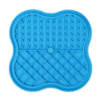HKM-7931069 Silicone Snack Catcher Dog Bowl - Available in Orange, Blue, Pink, and Purple - 20 x 20 cm