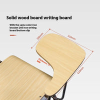 HKM-793107 Modern Customizable Wood Desk and Chair Set for Middle School Students