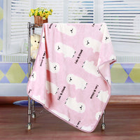HKM-7931709 Cartoon Animal Print Flannel Coral Fleece Blanket for Pets - 100x75cm