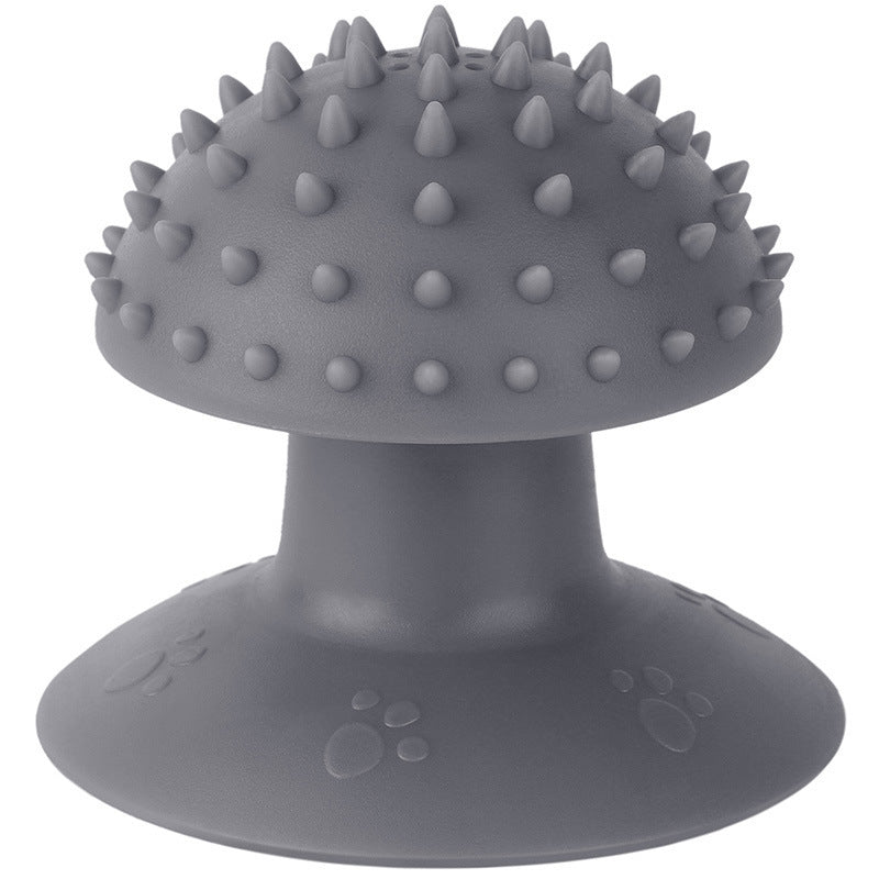 HKM-7932349 Self-Grooming Cat Brush and Massager for Long and Short Fur with Cat Mint Attachment