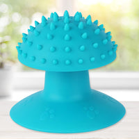 HKM-7932349 Self-Grooming Cat Brush and Massager for Long and Short Fur with Cat Mint Attachment