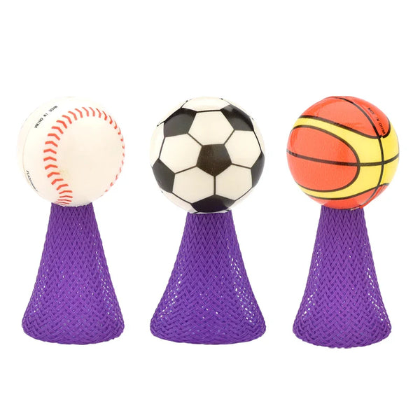 HKM-793235 Interactive PU Bouncing Doll Toy for Kids - Soft Mini Jumping Ball Spring Launcher
