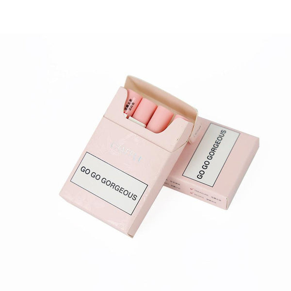 HKM-793363 Cigarette Tube Lipstick Set - 4 Smooth and Stunning Lipsticks