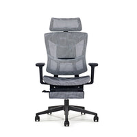 HKM-793427 Ergonomic High-Back Executive Swivel Mesh Chair with Footrest for Office Use