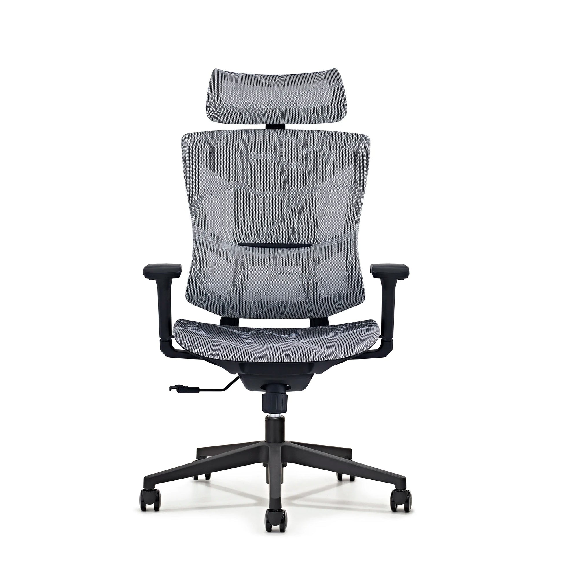 HKM-793427 Ergonomic High-Back Executive Swivel Mesh Chair with Footrest for Office Use