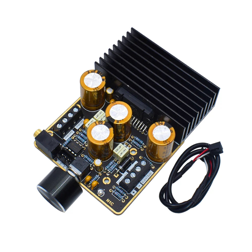 HKM-793491 2.1 Channel Class AB Amplifier Board, 2x80W + 120W High Power Vehicle Digital Amplifier for Pure Bass Sound
