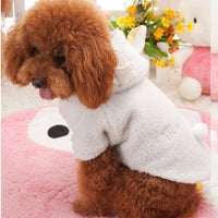 HKM-7935293 Cozy White Down Jacket for Dogs in XS-XL Sizes